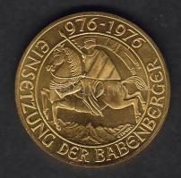 Ausztria 1976. 1000Sch "Babenberger" Au 13,50g T:1