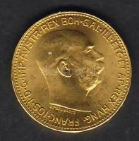 Ausztria 1915. 20K Au 6,7751g T:1/2
