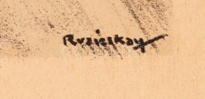 Ruzicskay György: Szerelemkereső. Száznyolc eredeti algrafia. Nagyvárad, 1935, Sonnenfeld Adolf. Fél...