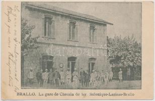 Bralos, Brallo; Gare de Chemin de fer Salonique-Larissa-Brallo / railway station (EK)