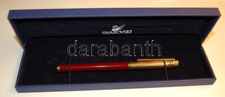 Cartier dekoratív modern működőképes töltőtoll 18K Au heggyel !