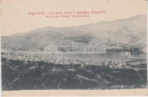 Argostoli, port, ships