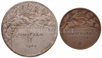 1938. "Magyar Királyi Testnevelési Főiskolai Sport Club 1925 / Csapat Bajnokság Női 1937/38 III...