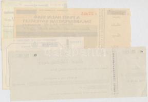 ~1930. "Pesti Hazai Első Takarékpénztár-Egyesület", "Bajai Takarékpénztár", &quo...