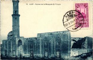 Aleppo, Alep; Ruines de la Mosque El-Trouck / mosque ruins