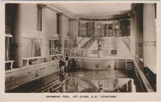 SS Leviathan, Swimming Pool, 1st class (EK)