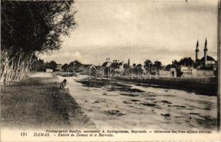 Damascus, entry to Damascus over Barrada river