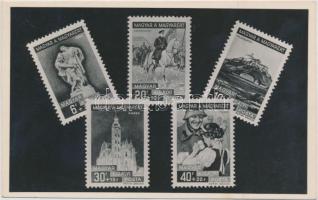 1938-1939 Magyar a magyarért Alkalmi bélyegsorozat, Marer Béla kiadása / Hungarian commemorative stamps