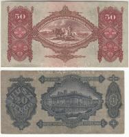 1930. 20P + 1932. 50P T:III-,II-
