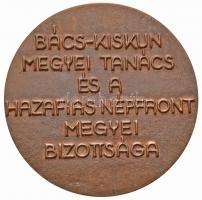 Lajos József (1936-) DN "Településfejlesztésért / Bács-Kiskun Megyei Tanács és a Hazafias Népfr...