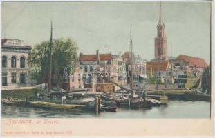 Zaandam, De Sluizen, boats