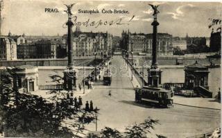 Praha, Prag; Svatopluk Cech-Brücke (EK)