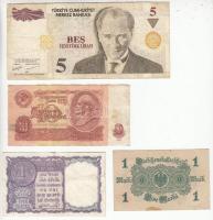 30db-os vegyes külföldi bankjegy tétel, benne jobb darabokkal T:vegyes
30pcs of various banknotes wi...