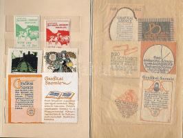 50 db használatlan magyar levélzáró bélyeg