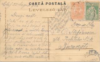 Kolozsvár, régi bástya, Voith Tivadar és Sterk József üzlete; Keszey Albert kiadása / old bastion, s...