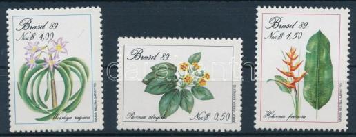 1989 Virágok sor Mi 2299-2301