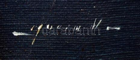 Murin Vilmos (1891-1952): Virágcsendélet. Olaj, vászon, jelzett, vászon apró sérülések, antik sérült...