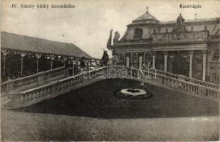 Budapest, IV. Károly királlyá koronázása, A kardvágás (EK)