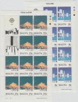 1987 Europa CEPT Modern építészet kisívsor Mi 766-767