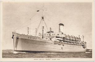 SS Orion, Orient Line