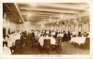 SS Leviathan, 2nd Class Dining Saloon