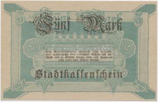 Németország / Weimari Köztársaság / Fürstenwalde 1918. 5M szükségpénz T:I- Germany / Weimar Republic / Fürstenwalde 1918. 5 Mark necessity note C:AU