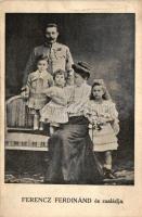 Archduke Franz Ferdinand of Austria, Sophie, Duchess of Hohenberg with their children (fa)