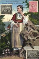 Bulgarian folklore, costume from Dolna Banya (EB)