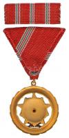 1964. "Kiváló Szolgálatért Érdemrend" aranyozott, zománcozott Br kitüntetés mellszalagon, ...