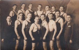 Turul birkózó csapat / Hungarian wrestling team group photo