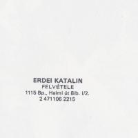 cca 1988 Erdei Katalin: Tus című pecséttel jelzett vintage sportfotója, 17,5x13 cm