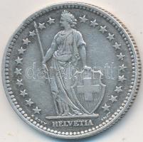 Svájc 1943B 2Fr Ag "Helvetia" T:2-
Switzerland 1943B 2 Francs Ag "Helvetia" C:VF