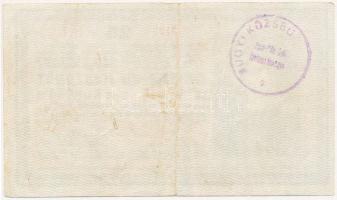 1918. 25K "3123" 3mm, hullámos hátlappal, hátoldalán "Bugyi Község" felülbélyegz...