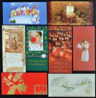 101 db MODERN nagyalakú motívumlap; karácsonyi üdvözlőlapok / 101 modern big sized motive cards; Christmas greetings