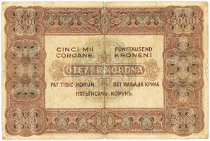 1920. 5000K "Orell Füssli Zürich" T:III-