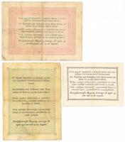 1848. 2Ft "Kossuth bankó" + 5Ft vörösesbarna "Kossuth bankó" + 1849. 15Kr "...