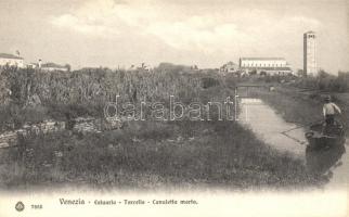 Venice, Venezia; Estuario, Torcello, Canaletta morta