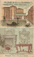 Venice, Venezia; Etablissement Industriel Artistique, litho (EK)