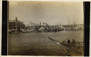 Pola, Bootsmagazine / navy station, torpedo boats, photo