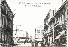 Thessaloniki, Salonique; Place de la Liberté / Liberty square (12.5 × 9 cm) (Rb)