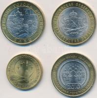 Oroszország 2011. 10R (4xklf) T:2
Russia 2011. 10 Roubles (4xdiff) C:XF