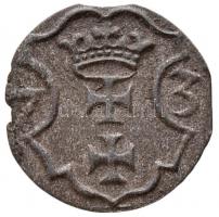 Lengyel Királyság / Gdansk 1573. Denár Ag "Interregnum" (0.31g) T:2-
Poland / Gdansk 1573....