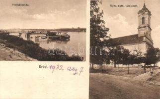 Ercsi, Hajóállomás, Római katolikus templom (fa)