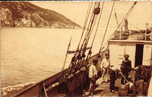 Austro-Hungarian shipboard; Pola, Kriegsmarine, photo