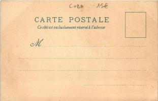 1900 Paris, Exposition Universelle; Palais de Mobilier, Cuba / exposition, litho