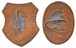 DN "Kossuth Lajos Tudományegyetem Gyakorló Gimnáziuma" zománcozott Br jelvény + "Álla...