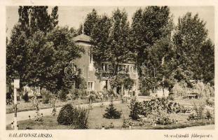 Balatonszárszó Bad Foto AK