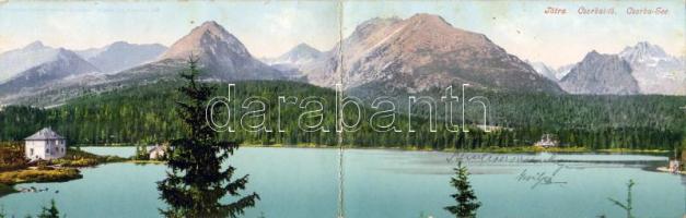 Tátra Csorba See Panoramakarte C
