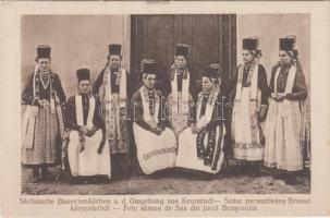 Szász parasztleány Brassó környékéről / Transylvanian Saxon folklore from Brasov (b)