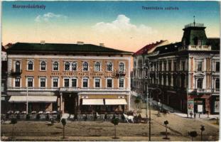 Marosvásárhely, Transilvánia szálloda, Pap Zsigmond üzlete / Hotel, restaurant, shop